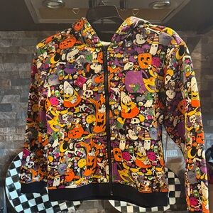 Disney Halloween Kids Jacket - Black, Orange, Purple with hood